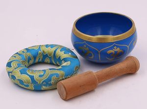 Export Quality Singing Bowls Brass Design For Meditation Exercise Kitchenware Bowl Multiple Shaped Tibetan Singing Bowl - Product Image 2