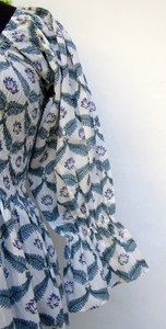 Impressionnant Designer Impression en Tissu de Coton Maxi Robes en Taille et Couleur Personnalisées pour Femmes Dames pour le Printemps d'été - Product Image 4