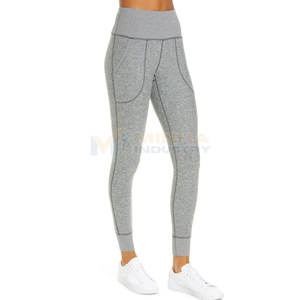 <b>Women</b> Yoga <b>Leggings</b> Two Piece Matching Set Compatible with <b>Crop</b> Top Sports Bra <b>for</b> Yoga and Training - Product Image 4