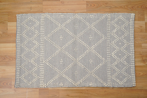 Moderno Boho tejido a mano algodón lana acento alfombra felpa pelo altura lana alfombra para sala de estar fabricante al por mayor hogar - Product Image 5