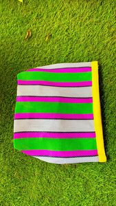 Custom Striped Travel Beach <b>Tote</b> <b>Bag</b> Eco-Friendly Recycled <b>Nylon</b> Reusable <b>Zipper</b> Logo Label Cosmetic Toiletry Shopping <b>Bag</b> - Product Image 4