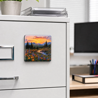 Magnet Kulkas Epoxy Custom untuk Logo, Foto, dan Suvenir