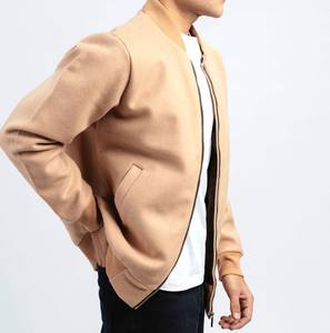 2025 chaquetas universitarias para hombre con logotipo personalizado chaqueta con letras lisas de talla grande opción OEM al por mayor para ropa informal de otoño - Product Image 6