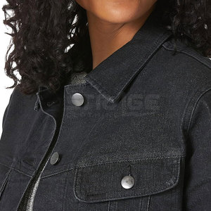 แจ็คเก็ตยีนส์ผ้าฝ้ายถักน้ำหนักเบา ระบายอากาศได้ดี สำหรับผู้หญิง รุ่นขายดี ปี 2026 - Product Image 3