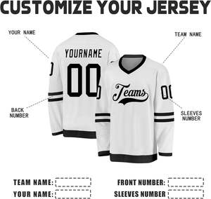 Venta al por mayor OEM personalizado parche camisetas de hockey sobre hielo costura duradera soporte directo de fábrica para ropa de equipo - Product Image 3