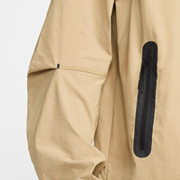 Veste coupe-vent personnalisée pour hommes, légère, avec fermeture éclair, pour l'hiver OEM pour l'extérieur, avec appliques de tricheur éolien, méthode de tissage non tissé