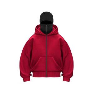 Nouveauté 2026 – Cagoule à fermeture éclair personnalisable avec logo – Sweat à capuche streetwear homme de haute qualité pour l'extérieur en hiver - Product Image 1