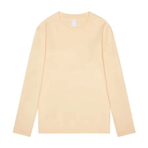 2025, sudaderas informales con estilo para hombre, colores sólidos, logotipo personalizable, tallas XS a 6XL, cuello redondo, costilla, brazo, invierno, teñido liso - Product Image 1