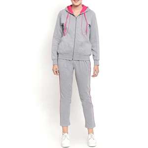 Conjunto Deportivo Casual de Algodón para Mujer, Sudadera con Capucha y Pantalones Jogger, Estampado, Dos Piezas, Ropa Deportiva, Ropa de Estar por Casa, Venta al Por Mayor - Product Image 5