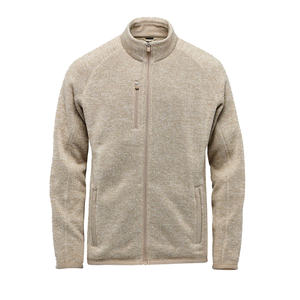 Chaqueta polar elegante y cómoda para hombre con cuello alto y tela cálida Ideal para capas de invierno y actividades diarias al aire libre - Product Image 1