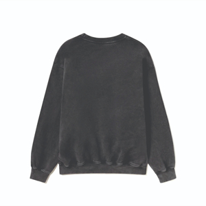 เสื้อสเวตเตอร์คอกลมผ้าคอตตอนแบบปักมีฮู้ดผ้าฟลีซนุ่มใส่สบายออกแบบ100% ได้ตามต้องการ - Product Image 2