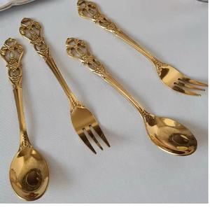 GROSSE REMISE ! Ensemble de couverts en acier inoxydable avec finition miroir, design élégant pour les repas tranquilles, écologique et durable - Product Image 2