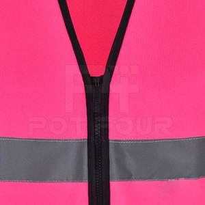 Chaleco de seguridad con logotipo personalizado de alta calidad hecho en fábrica directo, chaleco de trabajo al mejor precio con servicios OEM - Product Image 4