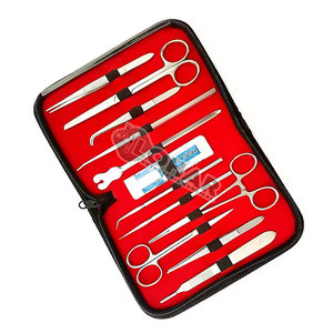Ensembles chirurgicaux en acier inoxydable 12 PCS KIT DE DISSECTION MÉDICALE Instruments d'anatomie chirurgicale SET Équipements chirurgicaux de haute qualité - Product Image 3