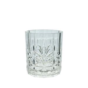 Verre à whisky en plastique vintage à coupe cristalline incassable de 13 oz pour les fêtes - Product Image 2