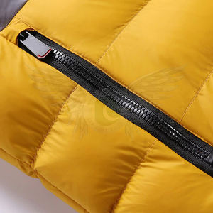 Veste matelassée homme de la meilleure qualité pour l'hiver Vêtements de rue stylés avec logo sur le devant - Product Image 5