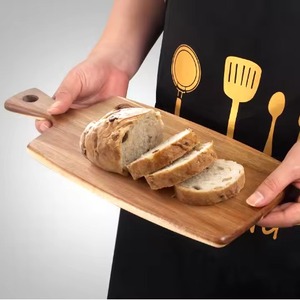 Tabla de cortar de madera Reversible Extra grande profesional, superficie de corte cuadrada para preparación de alimentos de cocina con eficiencia de fácil limpieza - Product Image 1