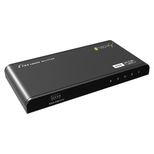 Techly 1x4 Splitter 4K UHD HDR EDID Switch 4 พอร์ต - Product Image 3