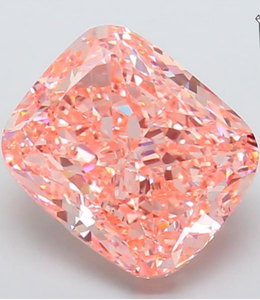 เพชรเลี้ยงในห้องปฏิบัติการสีชมพูสดใสทันสมัย น้ำหนัก 1 กะรัต ความสะอาดระดับ VS2 รูปทรงเรเดียนท์ พร้อมใบรับรอง IGI ขายส่ง - Product Image 2