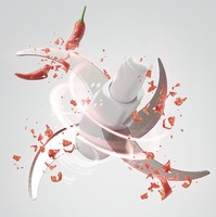 Coupe-légumes et hachoir à ail manuel LY08 avec lame en acier inoxydable, trancheuse à viande et gingembre pour la préparation culinaire