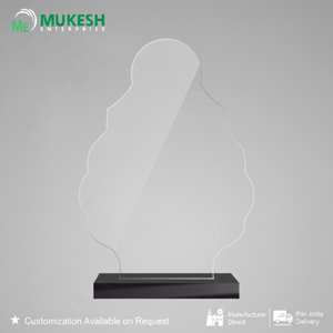 Elegante Trofeo de Acrílico Pulido con Diseño de Hoja, Duradero, para Premios Corporativos, Reconocimiento a Empleados, Eventos Deportivos y Académicos, Venta al Por Mayor - Product Image 2