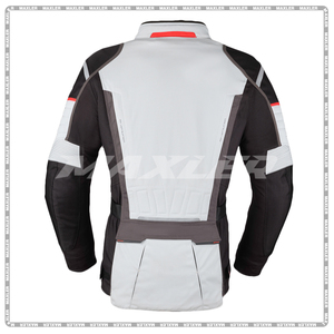 Veste de moto pour homme sur mesure, vente directe d'usine, service OEM, dernier design, veste textile de moto pour homme à séchage rapide - Product Image 3