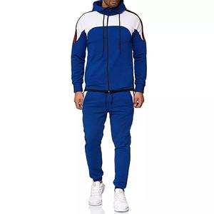 Ensembles de costumes doux contrastants pour hommes, survêtements personnalisés avec logo personnalisé, Anti-bactérien - Product Image 5