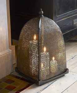 Decorative Iron Decorative <b>Lantern</b> With <b>Candle</b> Holder For Indoor <b>Outdoor</b> Home Garden Wedding And Event Decoration - Product Image 3