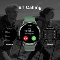 Montre connectée M66A, écran AMOLED de 1,43 pouce, appels Bluetooth, plus de 100 modes sportifs, moniteur de fréquence cardiaque, moniteur d'oxygène sanguin, montre de fitness