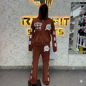 ชุดวอร์มมีซิปสำหรับผู้ชายชุดวอร์มแฟชั่นสำหรับผู้ชายดีไซน์ใหม่ - Product Image 4