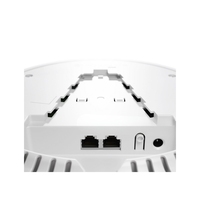 Punto de Acceso WiFi 6 de Doble Banda CAPGi 5HaxD2HaxD, 2 Puertos Gigabit Ethernet, 50x50x28cm, Alto Rendimiento para Empresas y Campus