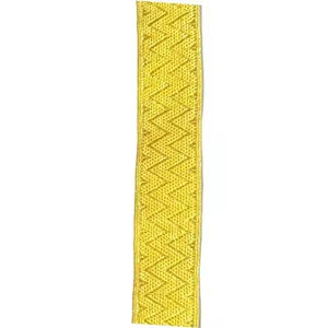 Custom Gold and <b>Silver</b> Color Embroidered Lace Braid French Mylar Braids for Ceremonial Uniforms OEM Serviced - Product Image 5