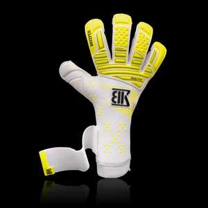 Guantes de portero ajuste personalizado Venta al por mayor Fútbol Latex Grip Cómodo Cuero y Latex Grip para deportes al aire libre - Product Image 5