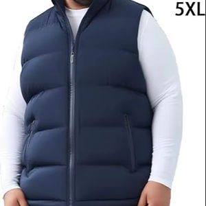Venta Directa de Fábrica, Chaleco Acolchado Personalizado de Alta Calidad, Transpirable, con Cierre Completo, para Hombre, Ropa de Abrigo Informal de Invierno - Product Image 3