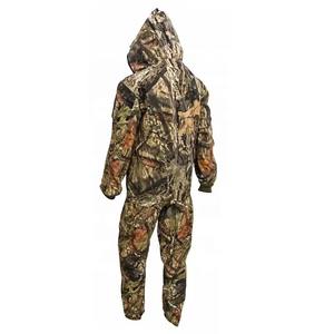Nouveaux produits Survêtement de chasse et de pêche d'hiver pour hommes en coton biologique 100% solide 2 pièces à capuche en polaire à séchage rapide Vêtements de sport - Product Image 6