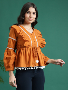 Trendy Exquisite Women's Readymade Office Wear O-Neck Solid Flared Cotton <b>Tank</b> <b>Tops</b> <b>Vintage</b> Style Bulk Prices Wholesale - Product Image 5