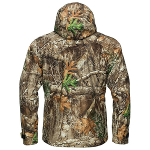 แจ็กเก็ตลายพรางดิจิทัลสำหรับผู้ชาย, เสื้อสำหรับล่าสัตว์ปีนเขาตกปลากิจกรรมกลางแจ้งมีซิปชุดล่าสัตว์หลากหลายแบบออกแบบได้ตามต้องการ - Product Image 4