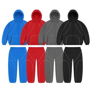 Chaqueta Cortavientos Deportiva Personalizada para Hombre, con Paneles Reflectantes, Multicolor, al por Mayor, OEM - Product Image 1