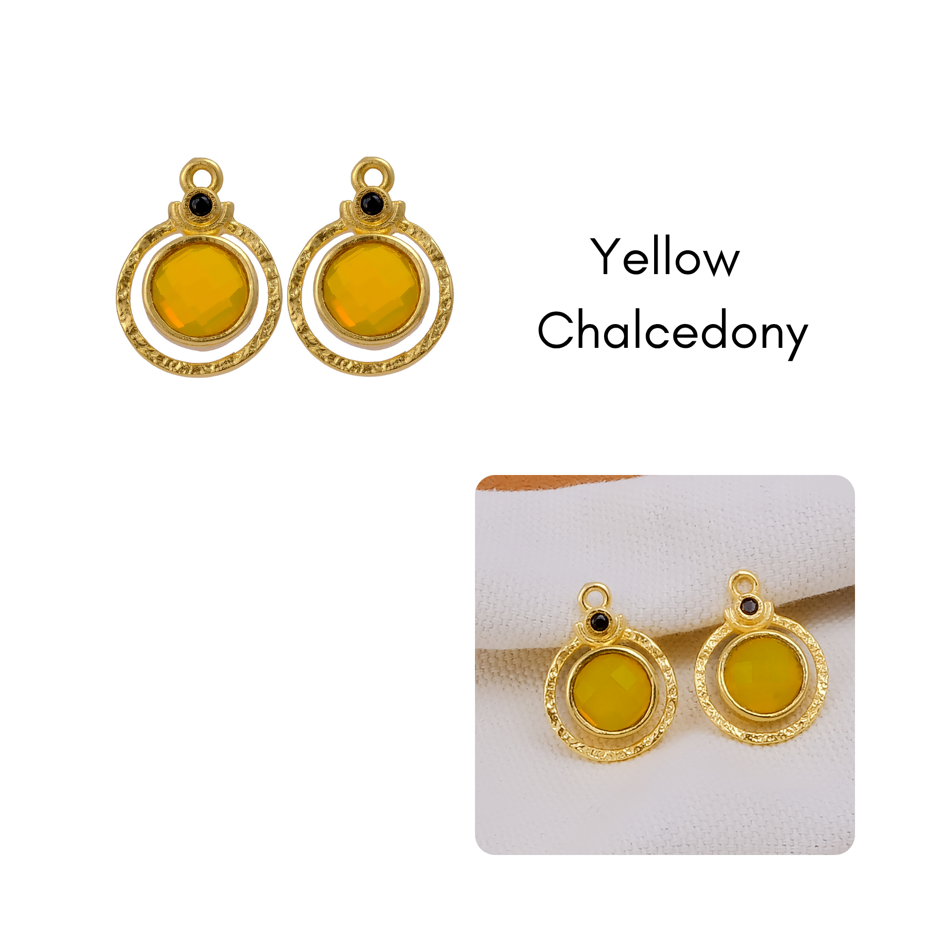 คาลซิโดนีสีเหลือง