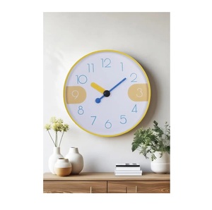 Infinity Time 12 pouces horloge murale ronde silencieuse à piles pour chambre bureau à domicile Quartz horloge murale en plastique silencieuse - Product Image 1