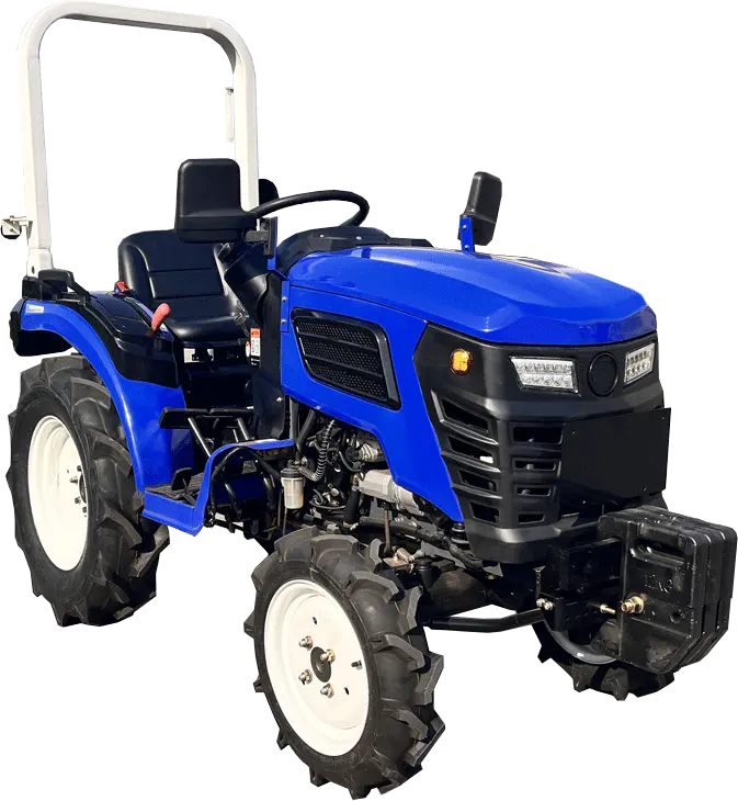 Tracteurs agricoles Mini 25hp 4 Drive Tracteur Agricole Jardin Mini tracteur 4x4