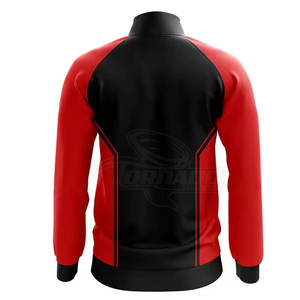 Chaqueta de Rugby Personalizada Más Vendida con Color y Logotipo Personalizados, 100% Poliéster, Transpirable y de Secado Rápido, Alta Calidad, Mangas Completas - Product Image 2