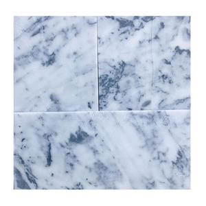 Baldosa de Mármol Blanco Natural, Tamaño Personalizado, Alta Calidad, Baldosa de Mármol Blanco Chino para Piso y Pared, Losa Decorativa de Piedra Pulida - Product Image 1