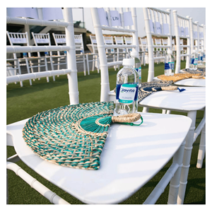 Abanico de Mano de Paja de Mar Tejido a Mano para Eventos de Verano, Recuerdos de Fiesta y Decoración del Hogar, Vietnam - Product Image 1