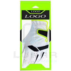 Gants de golf flexibles en cuir de mouton de compression de qualité supérieure de longue durée en cuir Cabretta de taille universelle Gants personnalisés - Product Image 3