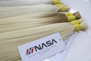 Extensions de cheveux en vrac de qualité supérieure Cheveux vietnamiens Double noyade 100 grammes Couleurs claires 18 pouces - Product Image 2