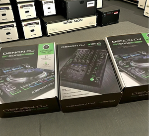 ชุดเครื่องเล่นเสียง Denon แท้ 2x SC6000M + มิกเซอร์ 4 แชนแนล X1800 + เครื่องเล่น LC6000 จำนวน 2 เครื่อง พร้อมการรับประกัน 3 ปี / พอร์ตเชื่อมต่อ USB - Product Image 1