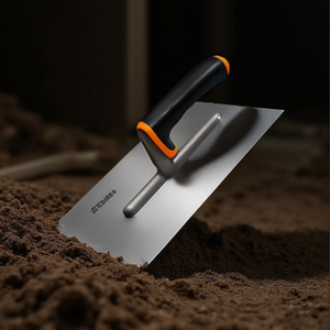 Spatola Angolare Professionale in Acciaio Inossidabile 280mm X 120mm per Muratura - Product Image 3