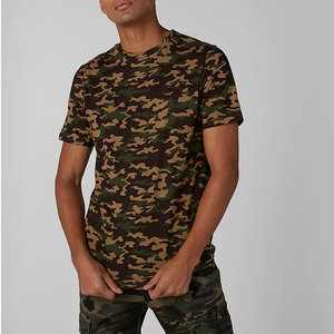 T-shirt camouflage pour homme T-shirt camouflage durable et respirant pour homme Style vintage premium - Product Image 1