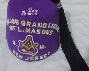 Régalia maçonnique personnalisée, fez de Shriners - Product Image 2